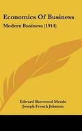 Cover: Economics Of Business - Kessinger Publishing