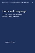 Cover: Unity and Language - The University of North Carolina Press