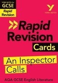 Cover: York Notes for AQA GCSE (9-1) Rapid Revision Cards: An Inspector Calls - Pearson Education Limited