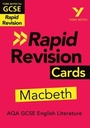 Cover: York Notes for AQA GCSE (9-1) Rapid Revision Cards: Macbeth - Pearson Education Limited
