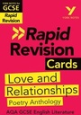 Cover: York Notes for AQA GCSE (9-1) Rapid Revision Cards: Love and Relationships AQA Poetry Anthology - Pearson Education Limited