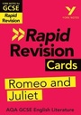 Cover: York Notes for AQA GCSE (9-1) Rapid Revision Cards: Romeo and Juliet - Pearson Education Limited