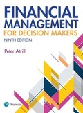 Cover: Financial Management for Decision Makers - Pearson Education Limited