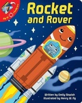 Cover: 2 Books in 1: Rocket and Rover and All about Rockets 3-2-1 Blast Off! Fun Facts about Space Vehicles - Pi Kids