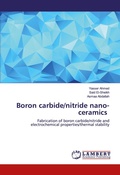 Cover: Boron carbide/nitride nano-ceramics - LAP Lambert Academic Publishing