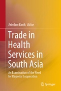 Cover: Trade in Health Services in South Asia - Springer