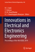 Cover: Innovations in Electrical and Electronics Engineering - Springer