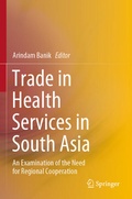 Cover: Trade in Health Services in South Asia - Springer