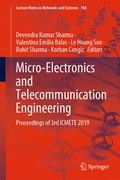 Cover: Micro-Electronics and Telecommunication Engineering - Springer