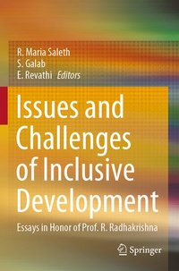 Abbildung von: Issues and Challenges of Inclusive Development - Springer
