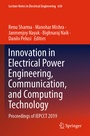 Cover: Innovation in Electrical Power Engineering, Communication, and Computing Technology - Springer