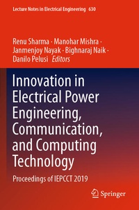 Enlarge image Cover: Innovation in Electrical Power Engineering, Communication, and Computing Technology - Springer