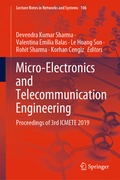 Cover: Micro-Electronics and Telecommunication Engineering - Springer