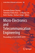 Cover: Micro-Electronics and Telecommunication Engineering - Springer