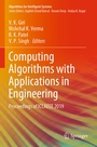Cover: Computing Algorithms with Applications in Engineering - Springer