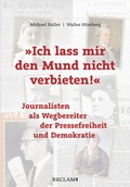 Cover: &raquo;Ich lass mir den Mund nicht verbieten!&laquo; - Reclam