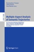 Cover: Multiple-Aspect Analysis of Semantic Trajectories - Springer