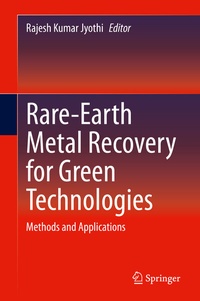 Abbildung von: Rare-Earth Metal Recovery for Green Technologies - Springer