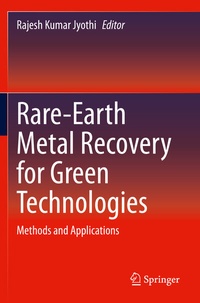 Abbildung von: Rare-Earth Metal Recovery for Green Technologies - Springer