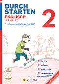 Cover: Durchstarten Englisch 2. Klasse Mittelschule/AHS Lernhilfe (mit Audio-CD) - VERITAS Verlags- und Handelsgesellschaft m.b.H.