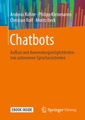 Cover: Chatbots - Springer Vieweg