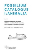 Cover: Fossilium Catalogus Animalia Pars 159 - Margraf