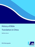 Cover: History of Bible Translation in China - Forschungs-Stiftung Sprache und Religion