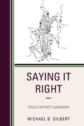 Cover: Saying It Right - Rowman & Littlefield Publishers