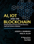 Cover: AI, IoT and the Blockchain - BOOKBABY