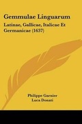 Cover: Gemmulae Linguarum - Kessinger Publishing