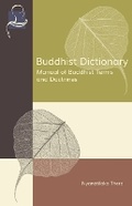 Cover: Buddhist Dictionary - BPS Pariyatti Editions