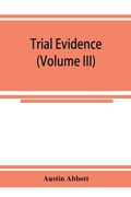 Cover: Trial evidence - ALPHA EDITION