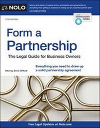Enlarge image Cover: Form a Partnership - NOLO