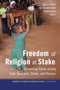 Cover: Freedom of Religion at Stake - Wipf & Stock Publishers