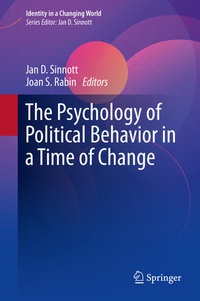 Enlarge image Cover: The Psychology of Political Behavior in a Time of Change - Springer