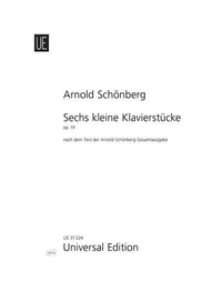 Abbildung von: Six Little Piano Pieces op19 - Universal Edition AG