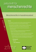 Cover: Menschenrechte im Ausnahmezustand - Wochenschau Verlag