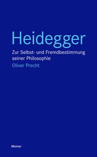 Abbildung von: Heidegger - Meiner