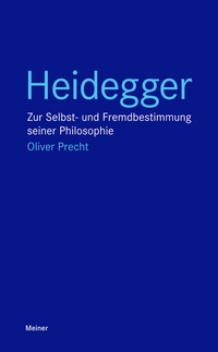 Abbildung von: Heidegger - Meiner