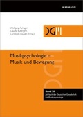 Cover: Musikpsychologie - Musik und Bewegung - Waxmann Verlag GmbH