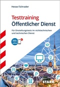 Cover: STARK Testtraining - &Ouml;ffentlicher Dienst - Einstellungstest - Stark Verlag