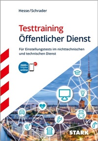 Abbildung von: STARK Testtraining - Öffentlicher Dienst - Einstellungstest - Stark Verlag