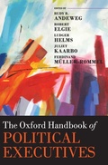 Cover: The Oxford Handbook of Political Executives - Oxford University Press