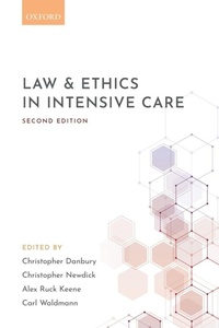 Bild: Law and Ethics in Intensive Care - Oxford University Press