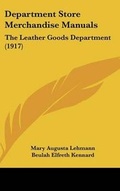 Cover: Department Store Merchandise Manuals - Kessinger Publishing