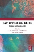 Cover: Law, Lawyers and Justice - Routledge