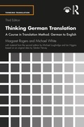 Cover: Thinking German Translation - Routledge