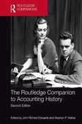 Cover: The Routledge Companion to Accounting History - Routledge