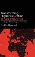 Cover: Transforming Higher Education in Asia and Africa - State University of New York Press