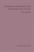 Cover: Thinking Difference with Heidegger and Levinas - State University of New York Press